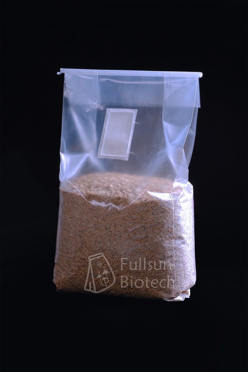  Mushroom Growing Plastic Shiitake Fungus PP Filter Grow Plant Injector Port Substrate Bag