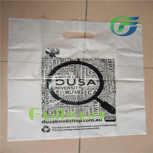 Degradable shopping custom Plastic Bags