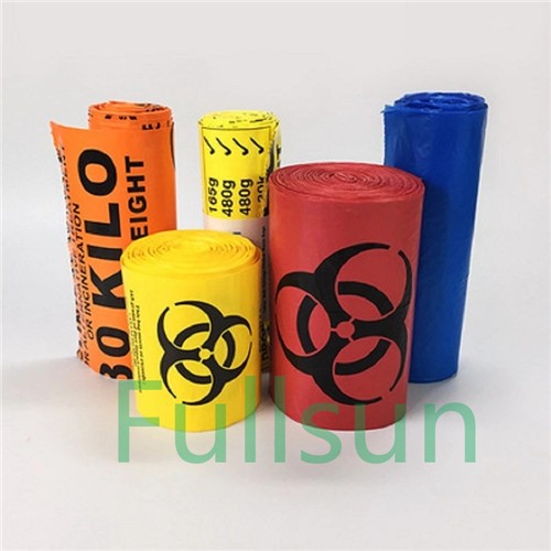 Custom Biodegradable Medical Waste Bags Hospital Garbage Bags Compostable