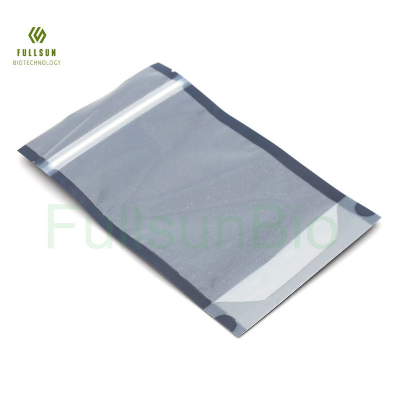 Fully biodegradable food sealed bag 3-layer plastic Freezer composite bag