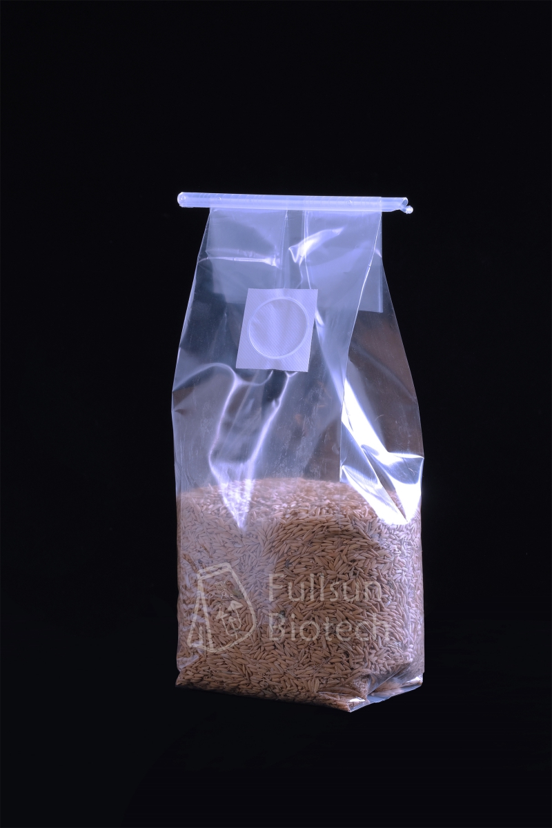 Plastic Packaging Fungi Mushroom Spawn Bags Customizable Size Filter Filter Breathable Mushroom Growing Bags