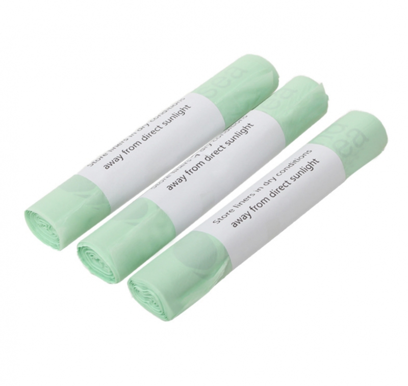 Biodegradable Compostable Shopping Drawstring Kitchen Garbage Bag