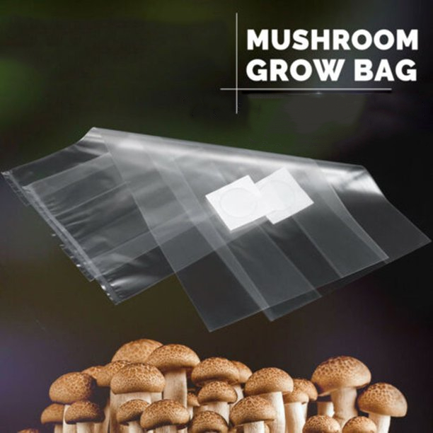 Mushroom Bags 60um 80um Autoclavable 0.2 Micron High Temperature Resistance Durable Strong Plant Grow Bag Cultivation Growing Mushroom Bags