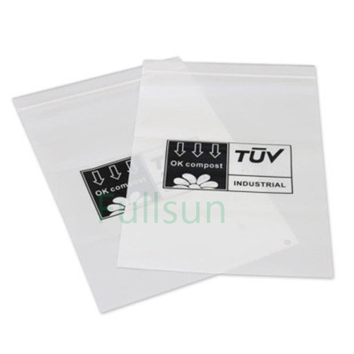 Biodegradable Plastic frozen zipper food bag