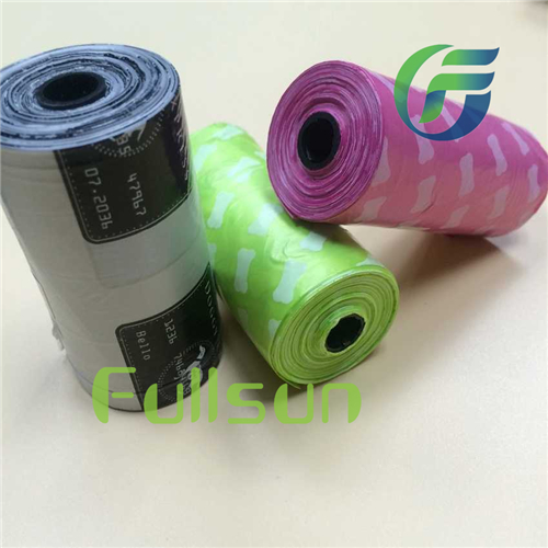 Biodegradable Plastic pet Poop Bags