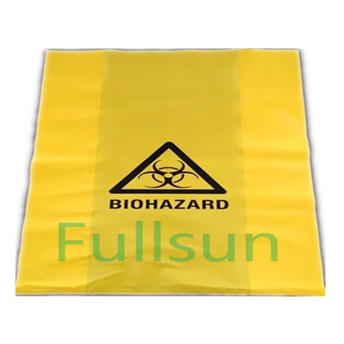 Biodegradable hospital biohazard medical waste garbage bag Compostable