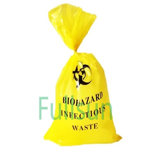 Biodegradable hospital biohazard medical waste garbage bag Compostable